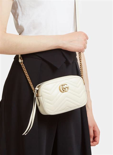 gucci gg marmont mini matelasse leather crossbody camera bag|Gucci Marmont mini bag wallet.